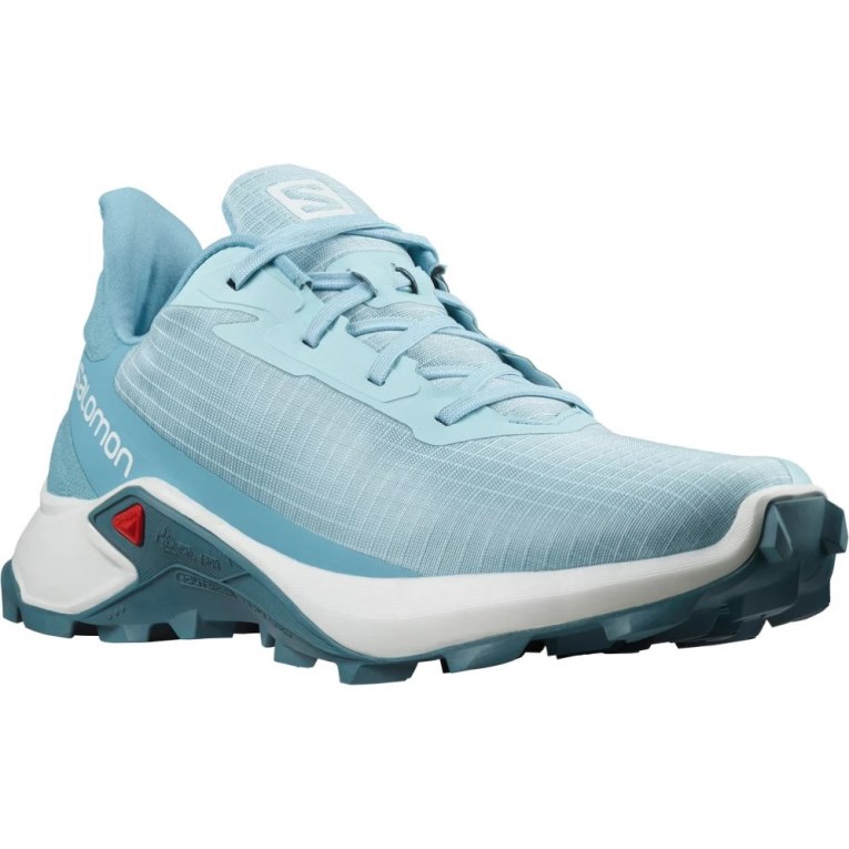 Sapatilhas Trail Running Salomon Alphacross 3 Feminino Turquesa | PT F35971